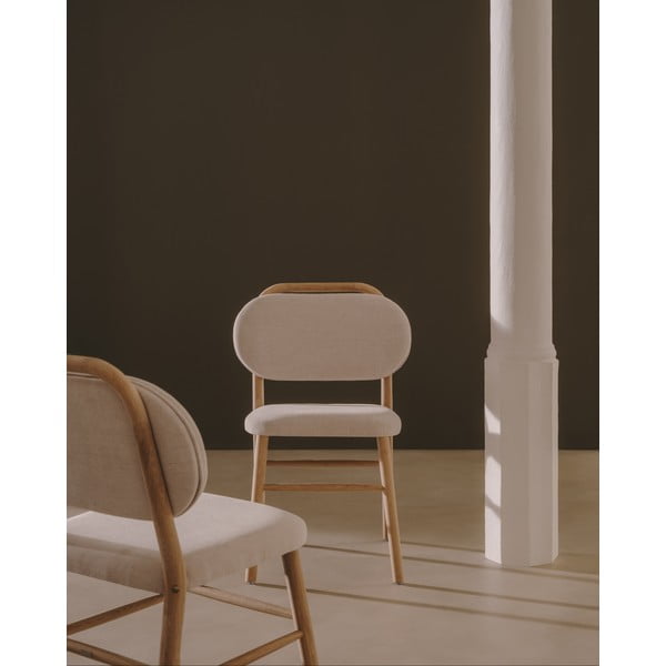 Beežid söögitoolid 2tk komplektis Helda - Kave Home-image-2