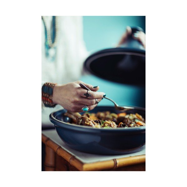 Makově modrý tajine Emile Henry, ⌀ 26 cm-image-4