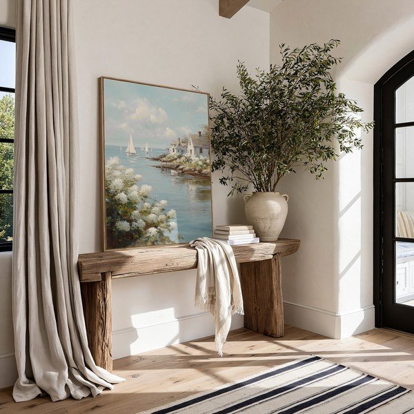 Trükitud pilt raamiga 60x80 cm Quiet Bay - Styler-image-1