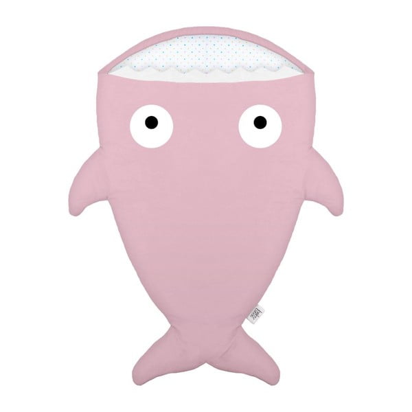 Dětský spací vak Baby Bites Pink Fish with Polka Dots