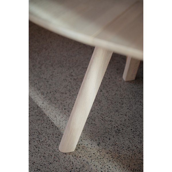 Ümmargune pikendatav söögilaud tammepuust, läbimõõduga 140 cm Clapperton - Rowico-image-4