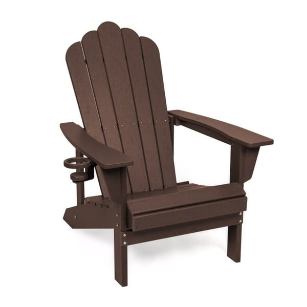 Pruun plastikust aia tugitool Adirondack - Bonami Selection