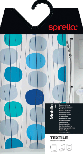 Dušikardin 180x200 cm Mobile - Spirella-image-1