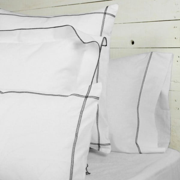 Bavlněný povlak na polštář Happy Friday Basic Black, 50 x 30 cm-image-4