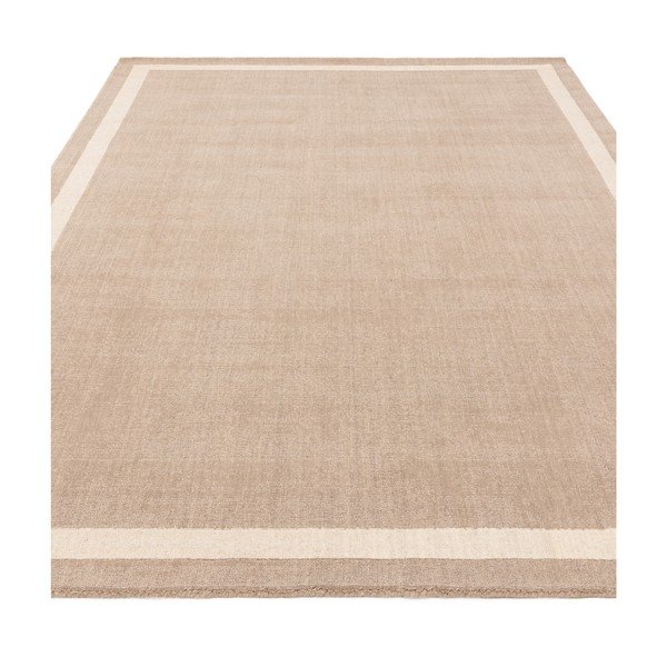 Beež käsitsi kootud villane vaip 68x240 cm Albi - Asiatic Carpets-image-2