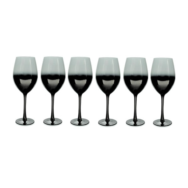 Sada 6 vysokých sklenic na bílé víno Villa d'Este Avenue