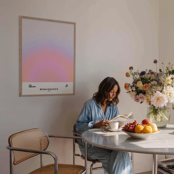 Trükitud pilt raamiga 50x70 cm Soft Nuances - Styler-image-1