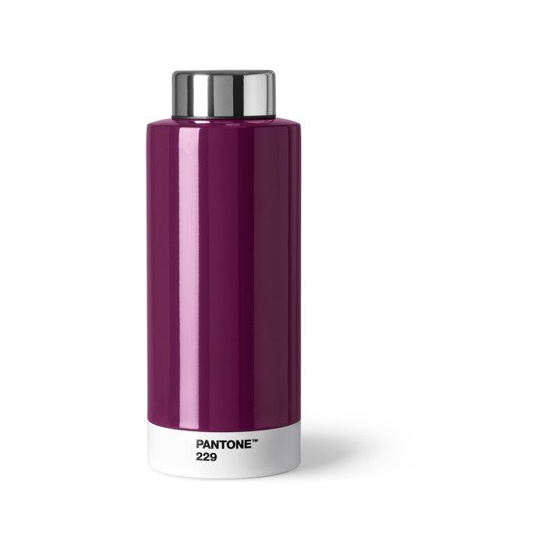 Tumelillat värvi roostevabast terasest pudel, 630 ml - Pantone