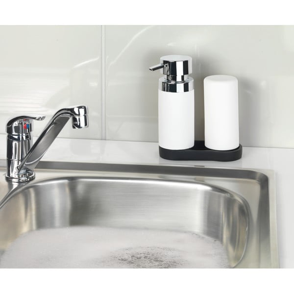 2 valge pesuvahendi dosaatori komplekt koos Squeeze salvega, 250 ml - Wenko-image-1