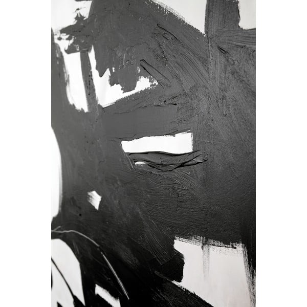 Käsitsi maalitud pilt 100x100 cm Playblack 1 - Malerifabrikken-image-2