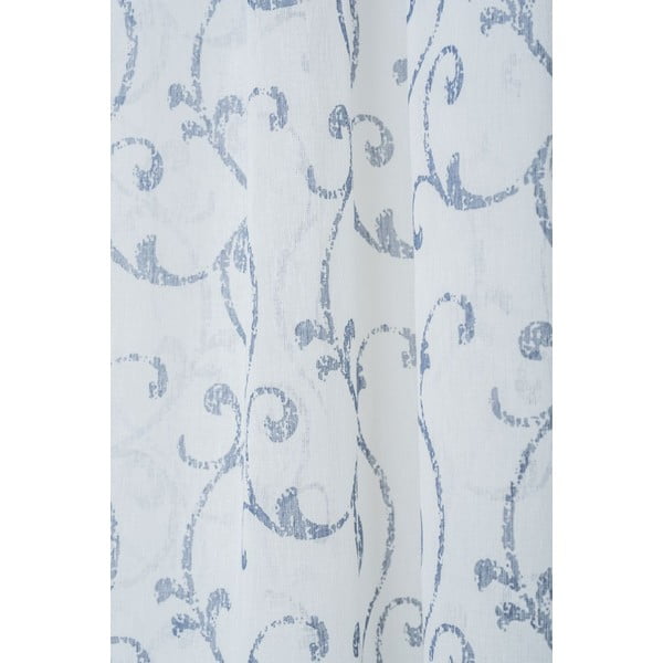 Sinine-valge kardin 300x260 cm Fiesta - Mendola Fabrics-image-1