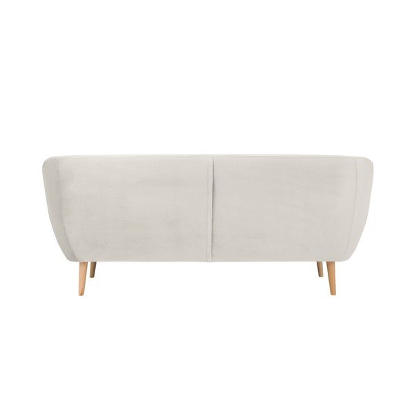 Krémová třímístná pohovka Mazzini Sofas Benito-image-3