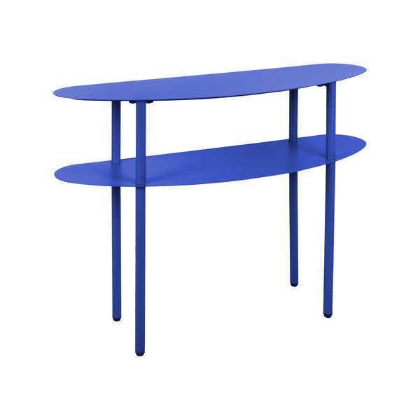 Sinine metallist konsoollaud 28x90 cm Cool Retro - Leitmotiv
