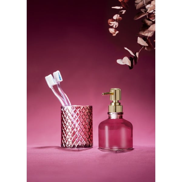 Roosa klaasist hambatops Atessa - Wenko-image-3