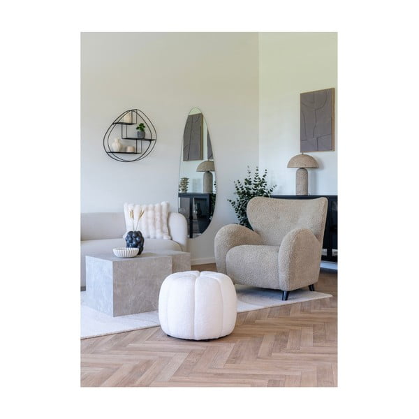 Kreem laualamp (kõrgus 49,5 cm) Astley - House Nordic-image-2