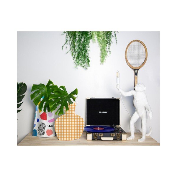 2 tekstiilist lillevaasi komplekt Yellow Vichy - Really Nice Things-image-2