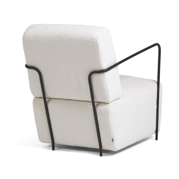 Valge tugitool Gamer - Kave Home-image-3