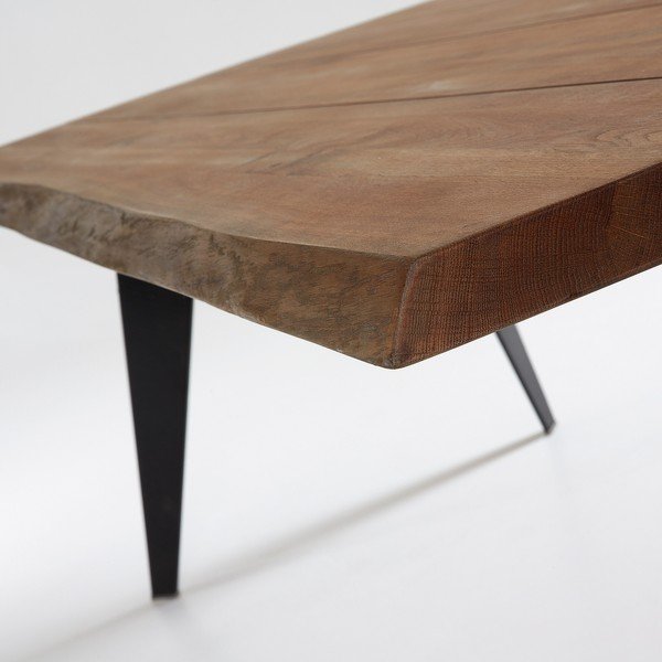 Söögilaud tammespoonist pealispinnaga 100x180 cm Koda - Kave Home-image-2