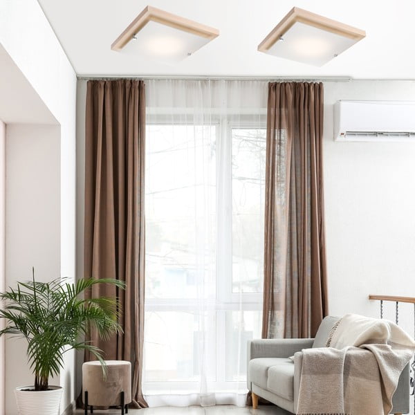 Pruun laevalgusti 30x30 cm Pedro - LAMKUR-image-1