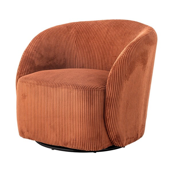 Oranž kordvillane tugitool Pradi - Bloomingville-image-4