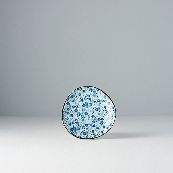 Sinine ja valge keraamiline taldrik, ø 12 cm Daisy - MIJ-image-2