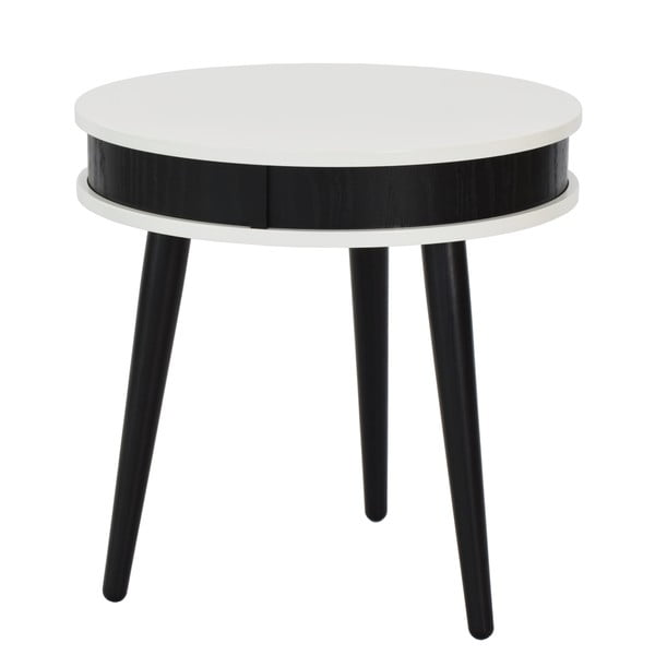 Konferenční stolek Hugo 50 cm, černý