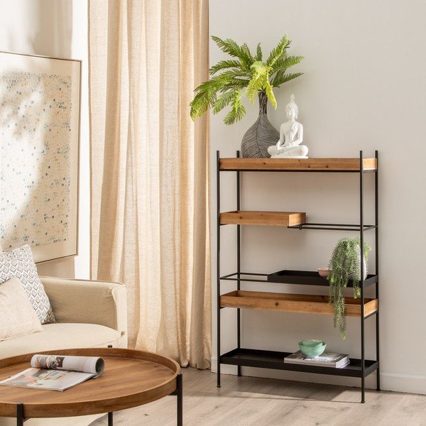 Must metallist riiul 85x130 cm - Ixia-image-1