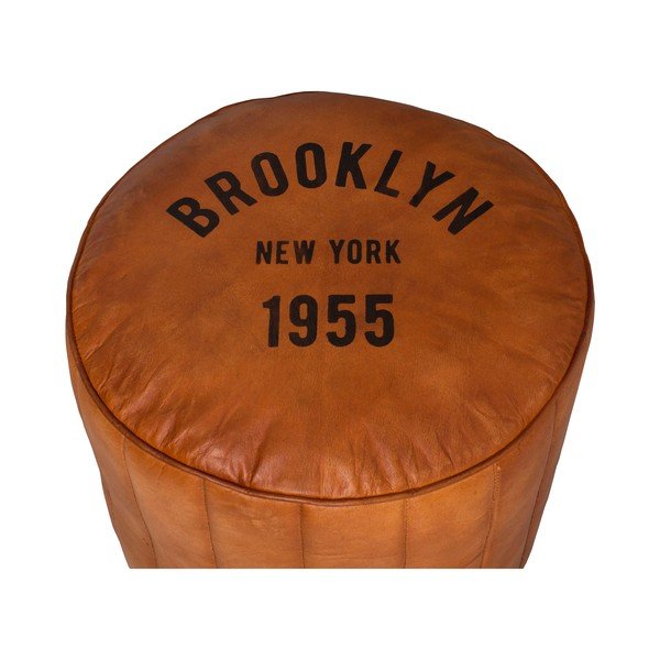 Konjakipruun nahast tumba Brooklyn – Antic Line-image-1