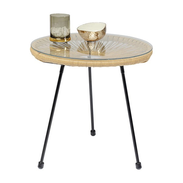 Kokkupandav laud Nature, ø 50 cm Acapulco - Kare Design-image-1