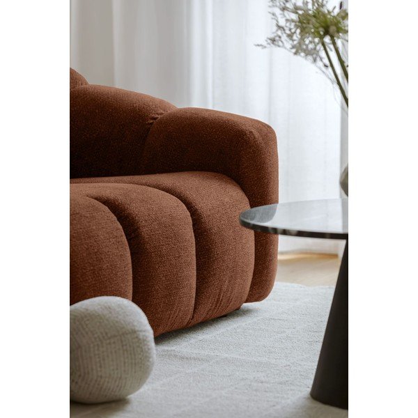 Terrakottapunane nurgadiivan (parem nurk/L-kujuline) Shell - Miuform-image-4