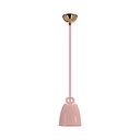 Roosa rippvalgusti keraamilise varjuga Sewilla - Candellux Lighting