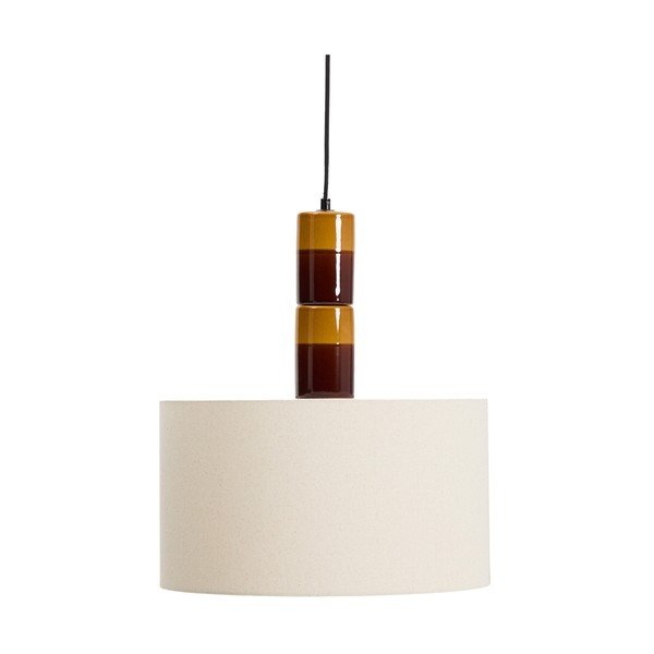 Ripplamp tekstiilist varjuga Mavran - Kave Home