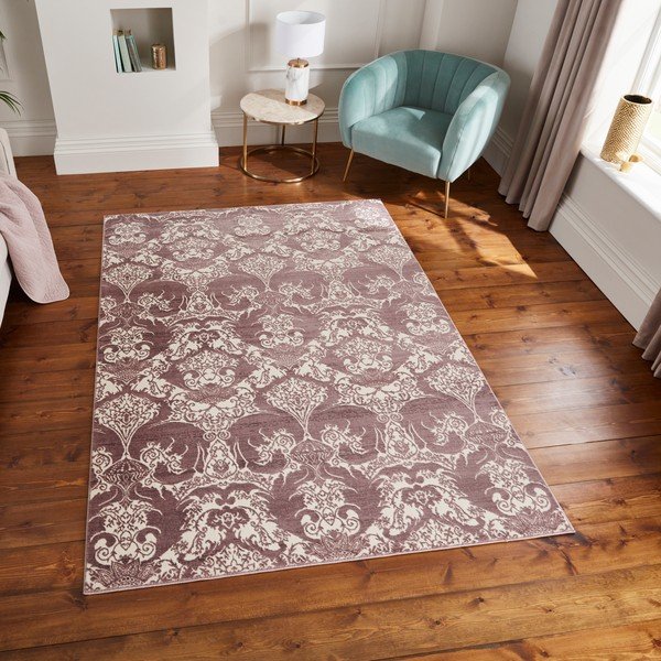 Roosa-lilla vaip 200x285 cm Imperial Wine - Think Rugs-image-3