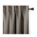 Pruunikashall pimendav termokardin 140x245 cm Pleat - Restilo