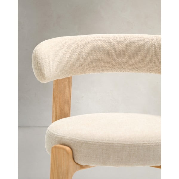 Beež tuhkpuidust söögitool Granite - Kave Home-image-3