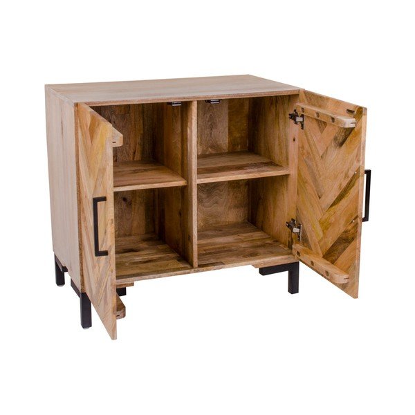 Dvoudveřová komoda z mangového dřeva House Nordic Calto-image-1