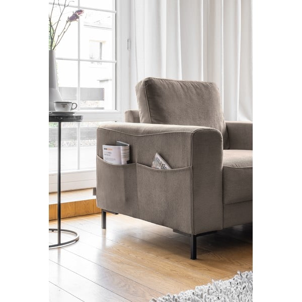 Pruun velvetist tugitool Lofty Lilly - Miuform-image-3