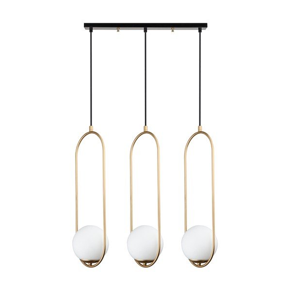 Rippvalgusti kuldset värvi , kõrgus 146 cm Arch - Squid Lighting-image-2