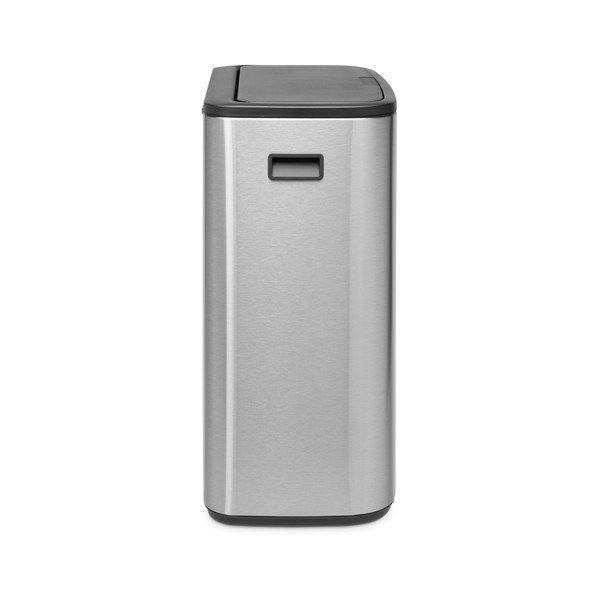 Matt hõbedane puutetundlik terasest prügikast 60 l Bo Touch Bin - Brabantia-image-4