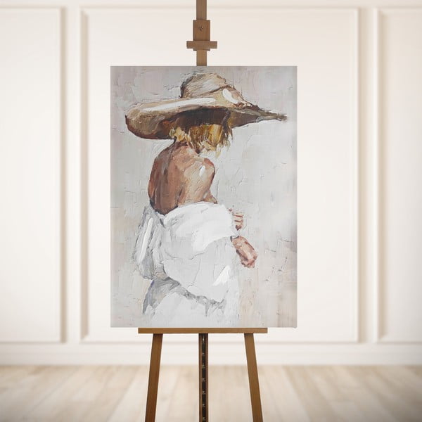 Käsitsi maalitud elementidega maal 70x100 cm Charlotte - Styler-image-2