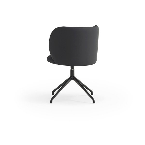 Mustad pöörlevad söögitoolid, 2tk komplektis Mogi - Teulat-image-3