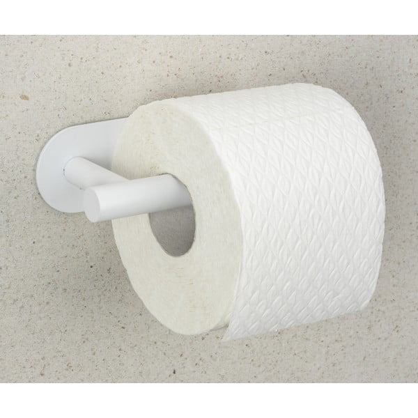 Valge isekandev roostevabast terasest tualettpaberi hoidja Orea - Wenko-image-3