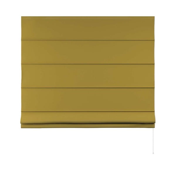 Kollane Rooma ruloo 170x100 cm Posh Velvet - Yellow Tipi-image-3