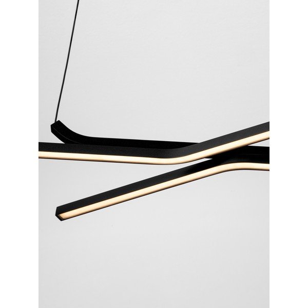 Matt must alumiiniumist LED-rippvalgusti, hämardatav Akro - Nova Luce-image-3