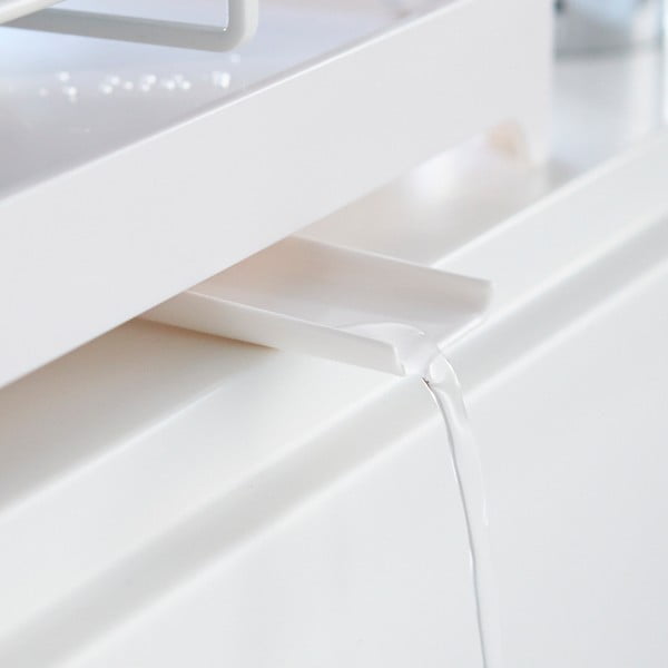 Valge taldrikutäie traat Tower - YAMAZAKI-image-3