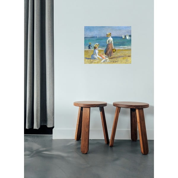 Maali reproduktsioon , 50 x 40 cm Auguste Renoir - Figures on the Beach - Fedkolor-image-1