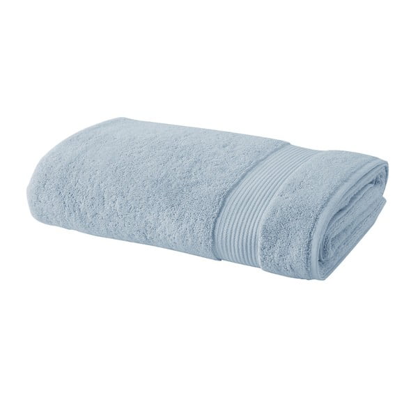 Světle modrý bavlněný ručník Bella Maison Basic, 100 x 150 cm