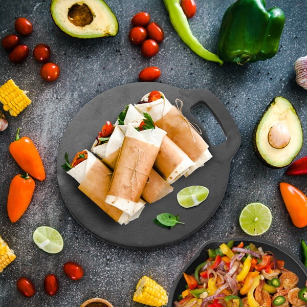 Ümmargune grillplaat ø 27,5 cm LITINA - Orion-image-1