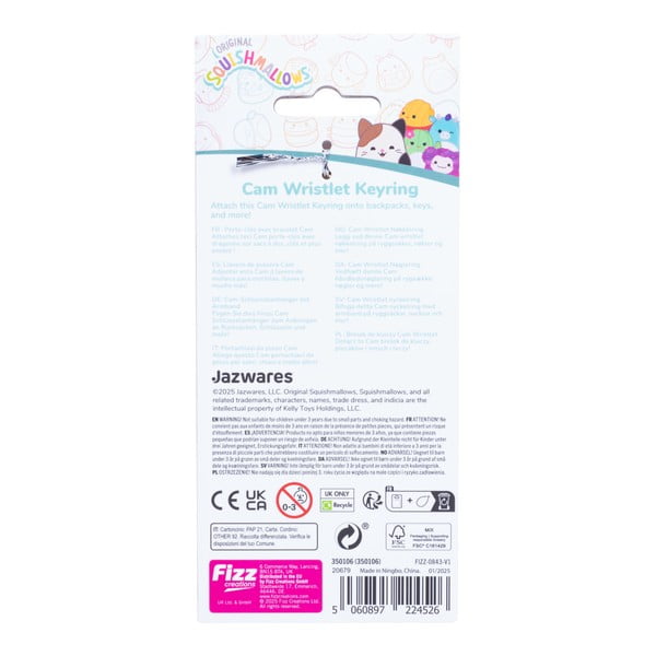 Võtmehoidja Fizz Cam - SQUISHMALLOWS-image-3