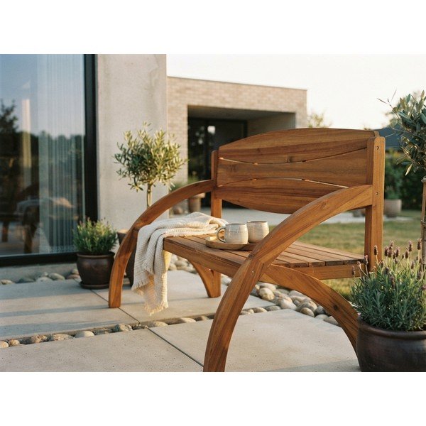 Pruun puidust aiapink Hadia - Garden Pleasure-image-2